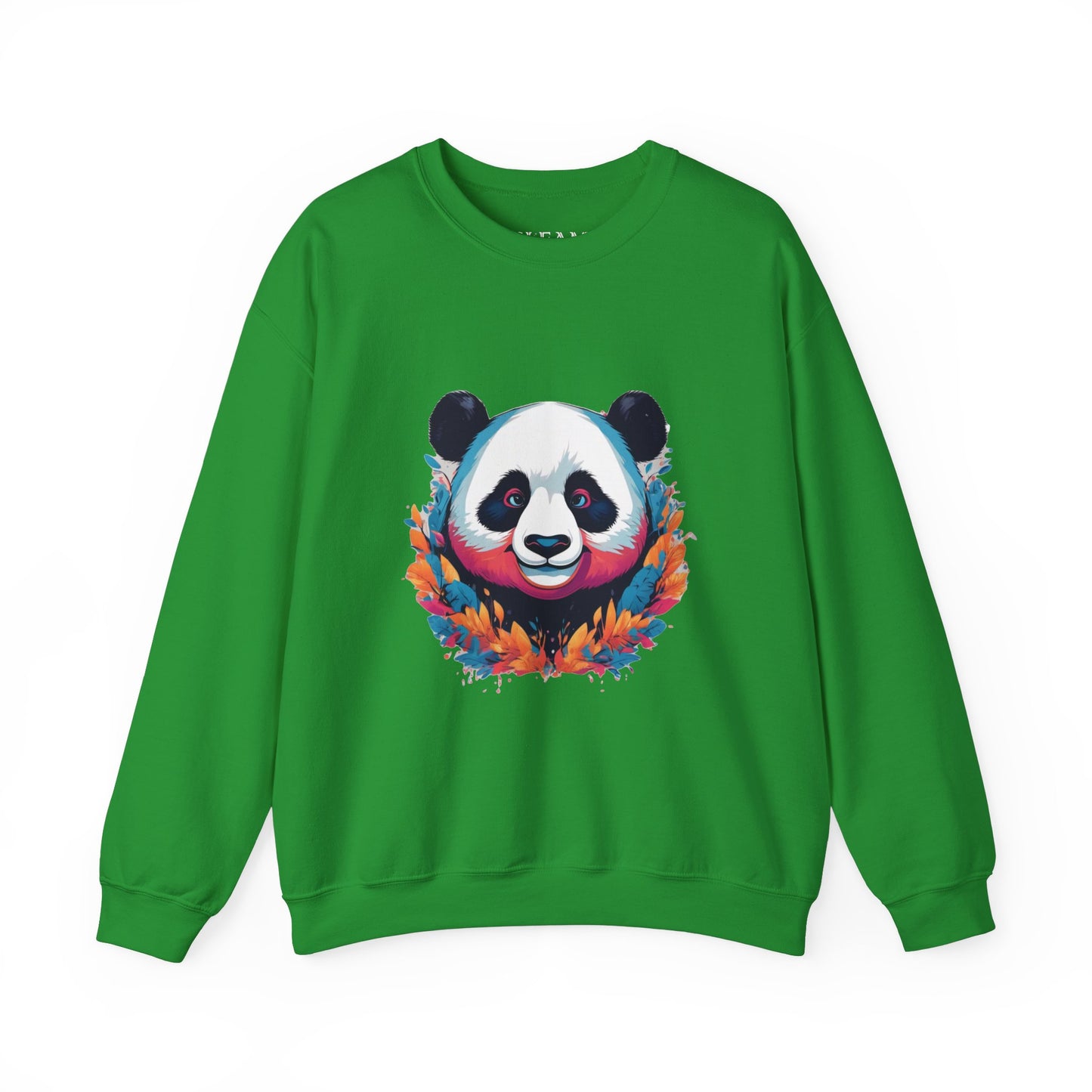 Chill Panda Sweatshirt, Cozy Pullover Jumper, Relaxing Bear Sweater, Cute Black White Panda Top, Comfy Sweatshirt for Panda Lovers, Unisex