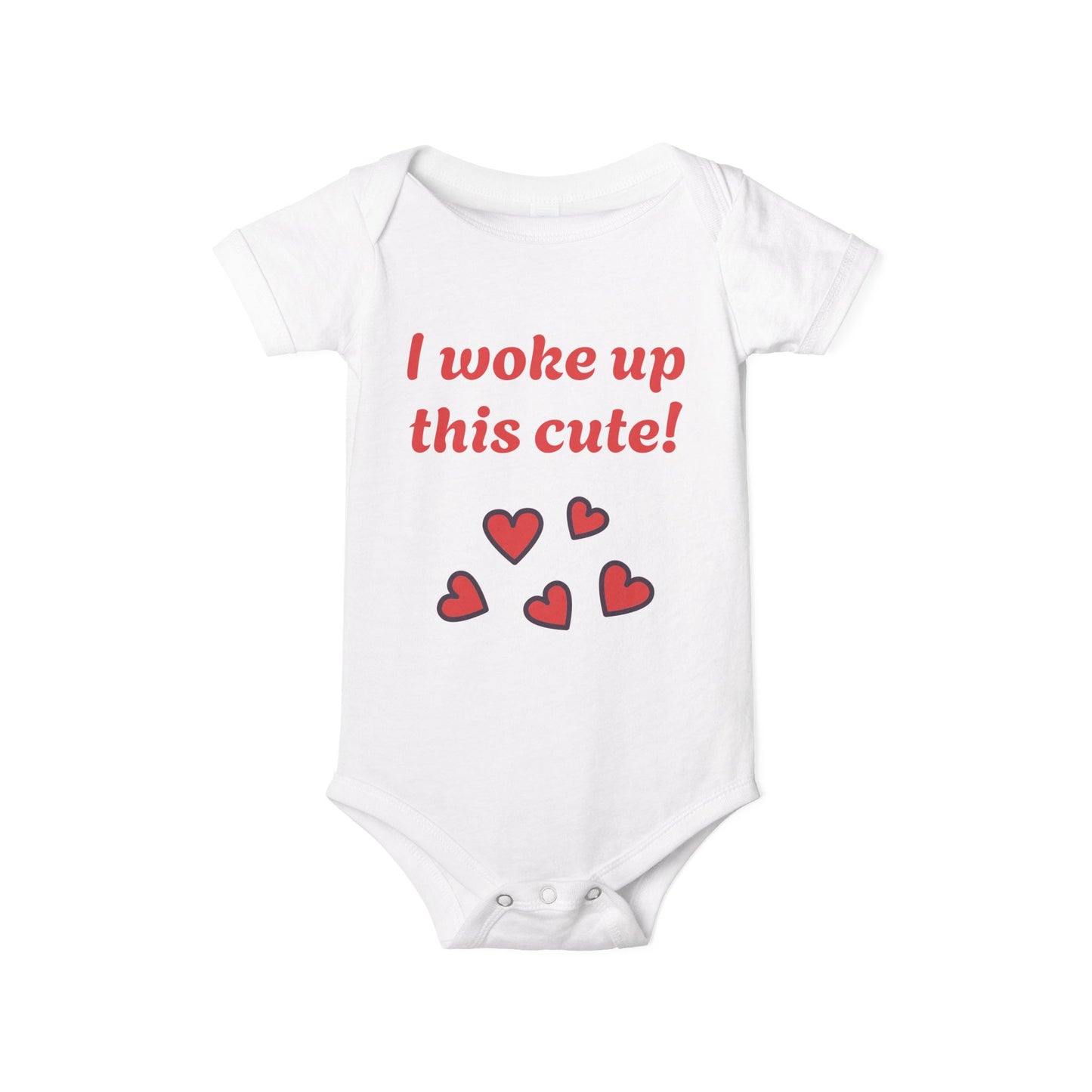 Woke Up This Cute! Onesie, Baby Bodysuit, Infant Jumpsuit, Baby Shower Gift