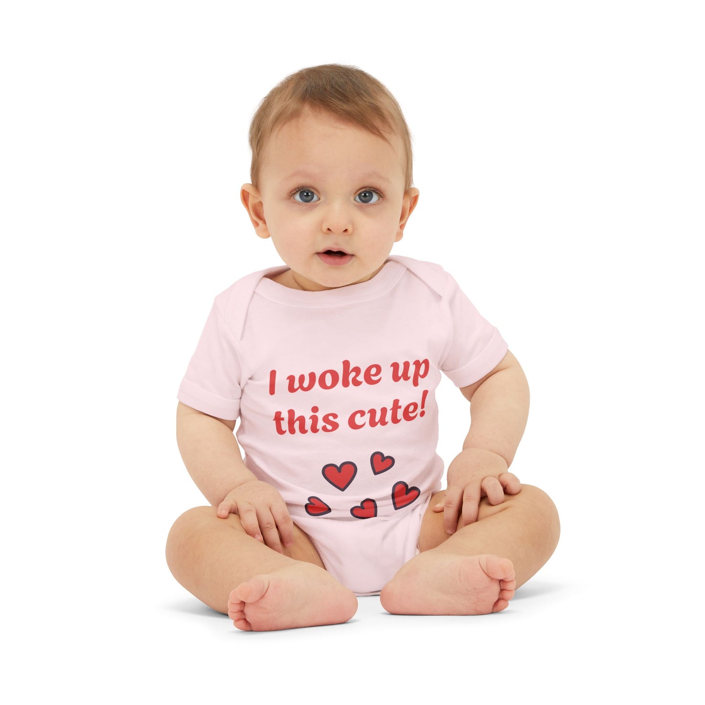 Woke Up This Cute! Onesie, Baby Bodysuit, Infant Jumpsuit, Baby Shower Gift