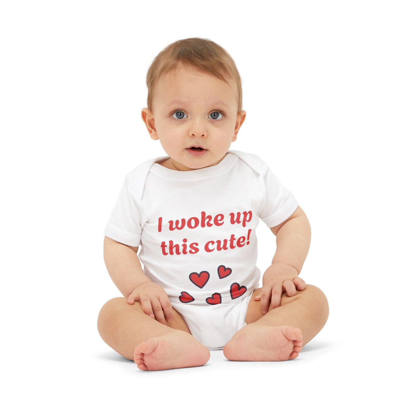 Woke Up This Cute! Onesie, Baby Bodysuit, Infant Jumpsuit, Baby Shower Gift