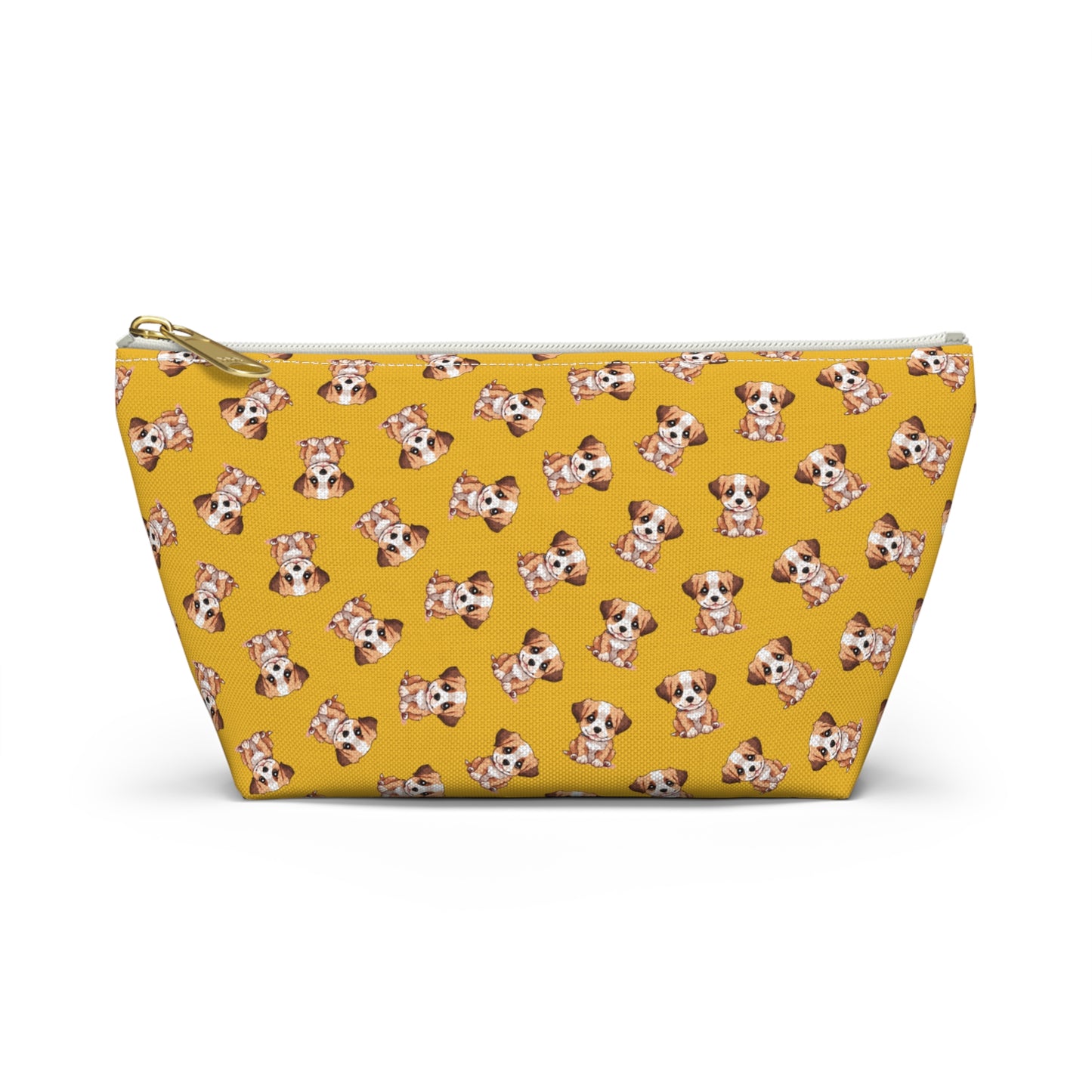 Cute Puppy Accessory Pouch, Dog Lover Gift, Small Makeup Bag, Cosmetic Organizer, Zipper Pouch, Travel Toiletry Bag