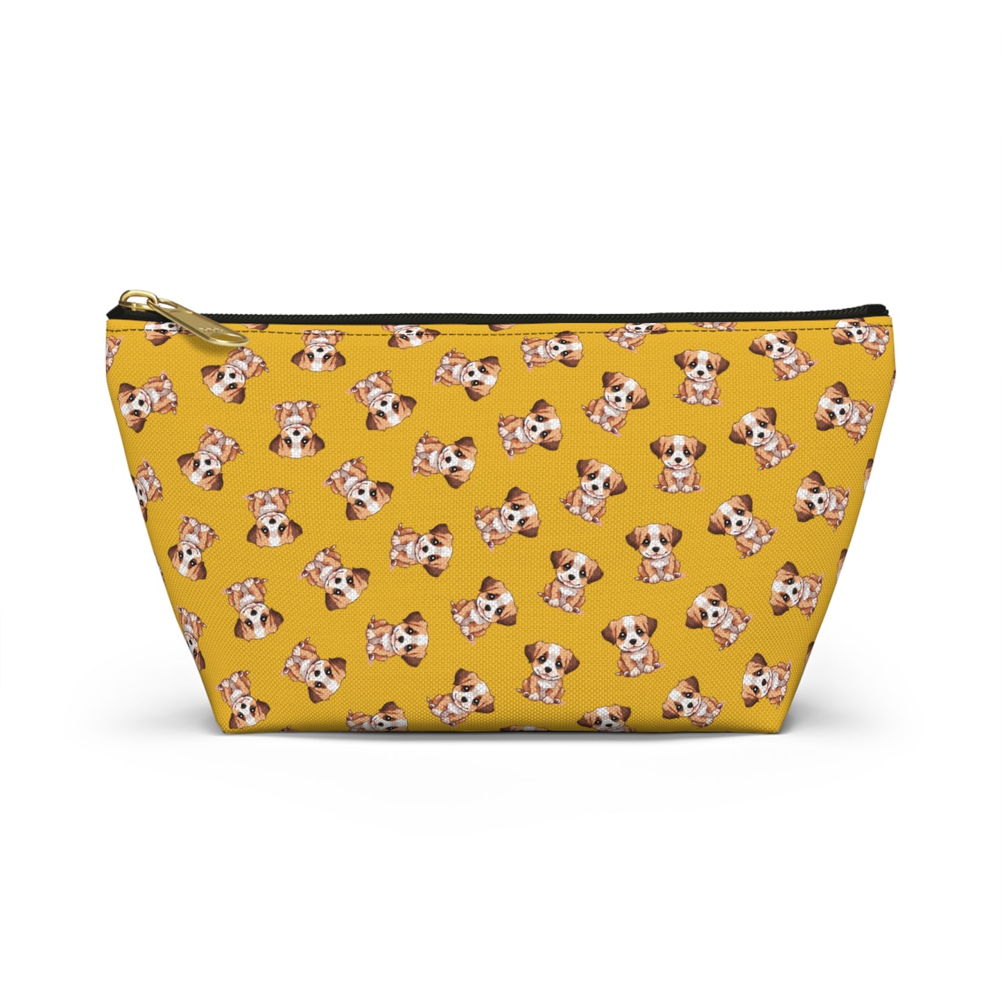 Cute Puppy Accessory Pouch, Dog Lover Gift, Small Makeup Bag, Cosmetic Organizer, Zipper Pouch, Travel Toiletry Bag